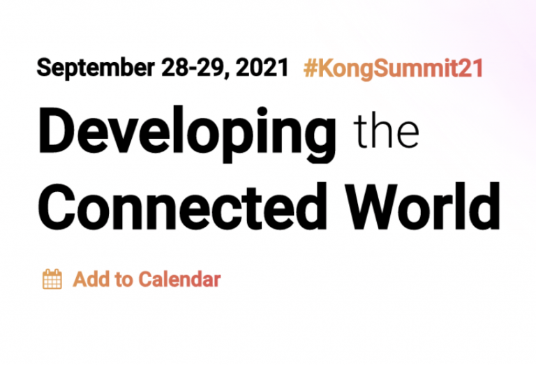 Kong Submit 2021 – How to Register and Attend