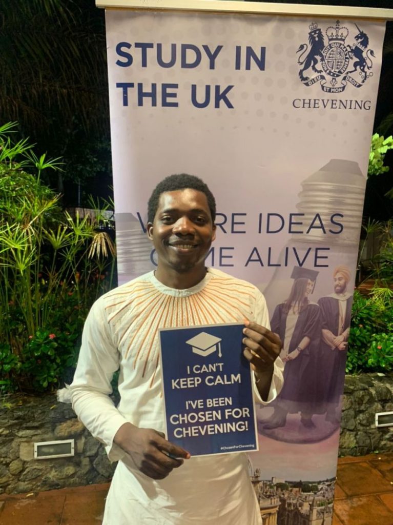 Joshua Alade Express Joy Over Chevening Scholarship Awards